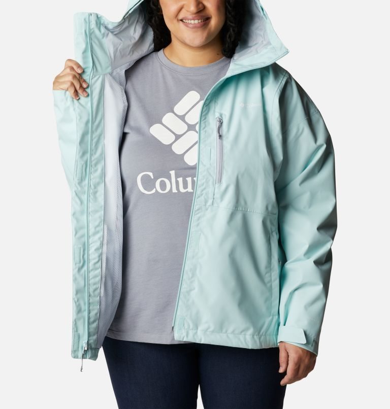 Women's Columbia Hikebound Jackets Turquoise | Plus Size CA-BC548